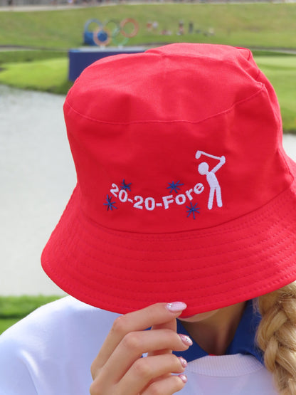 20-20-Fore (2024) Golf Bucket Hat - Team USA