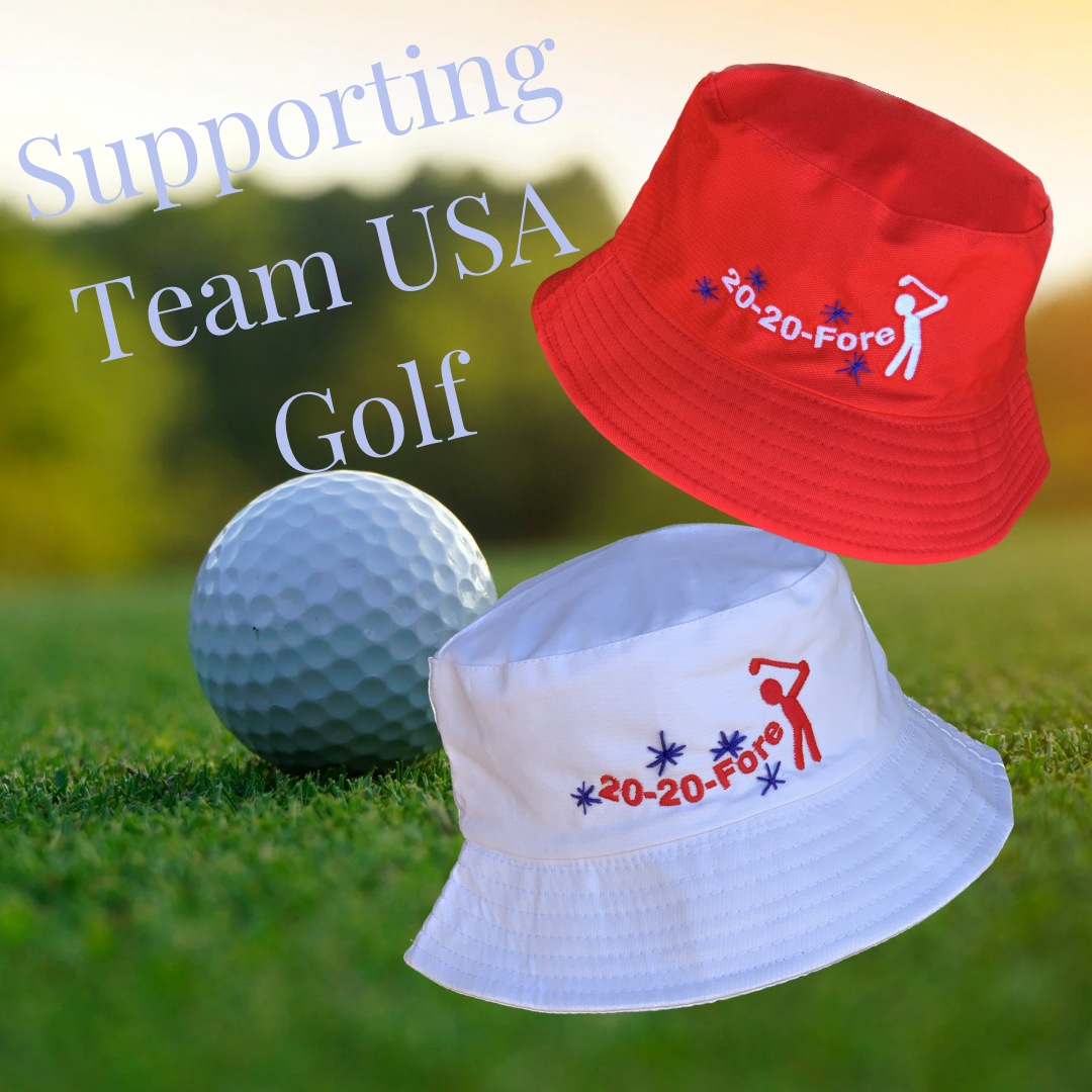 20-20-Fore (2024) Golf Bucket Hat - Team USA